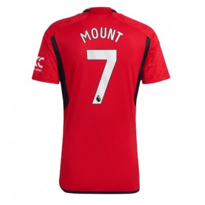 Manchester United Mason Mount #7 Koszulka Podstawowych 2023-24 Krótki Rękaw